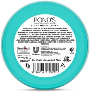 Pond's Light Moisturiser with Vitamin E + Glycerine
