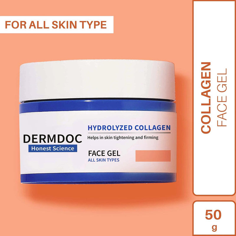 DERMDOC by Purplle Hydrolyzed Collagen Skin Tightening Face Gel