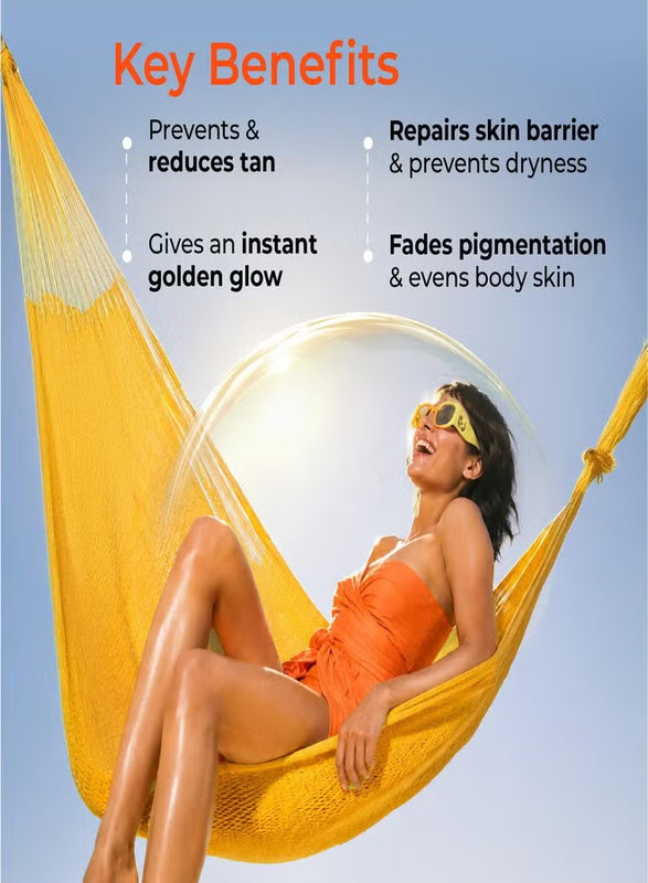 Hula Hoop by Foxtale Golden Armor Body Sunscreen – 200ml