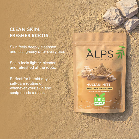 Alps Goodness Powder – Multani Mitti (50 gm) - image 2