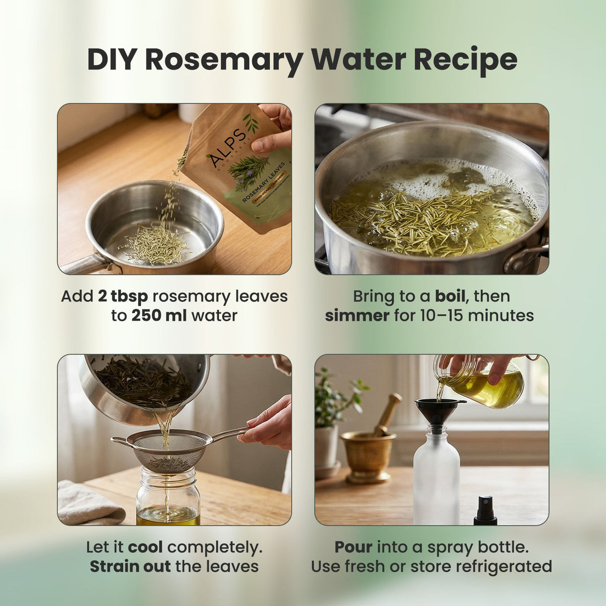 Alps Goodness Rosemary Leaves 100 gm – Made with Premium Sun Dried Rosemary Leaves - image 5