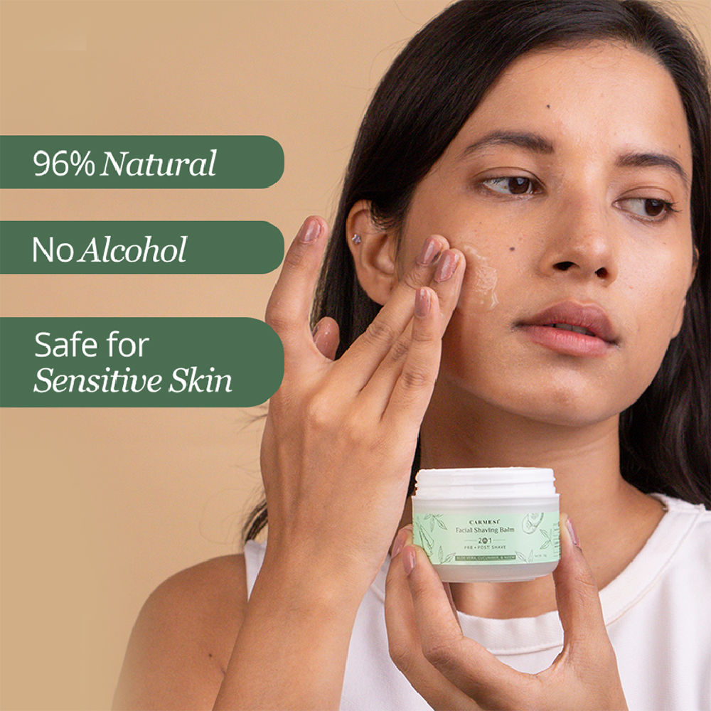 Carmesi Facial Shaving Balm - 2 in 1 Pre & Post Shave - image 5