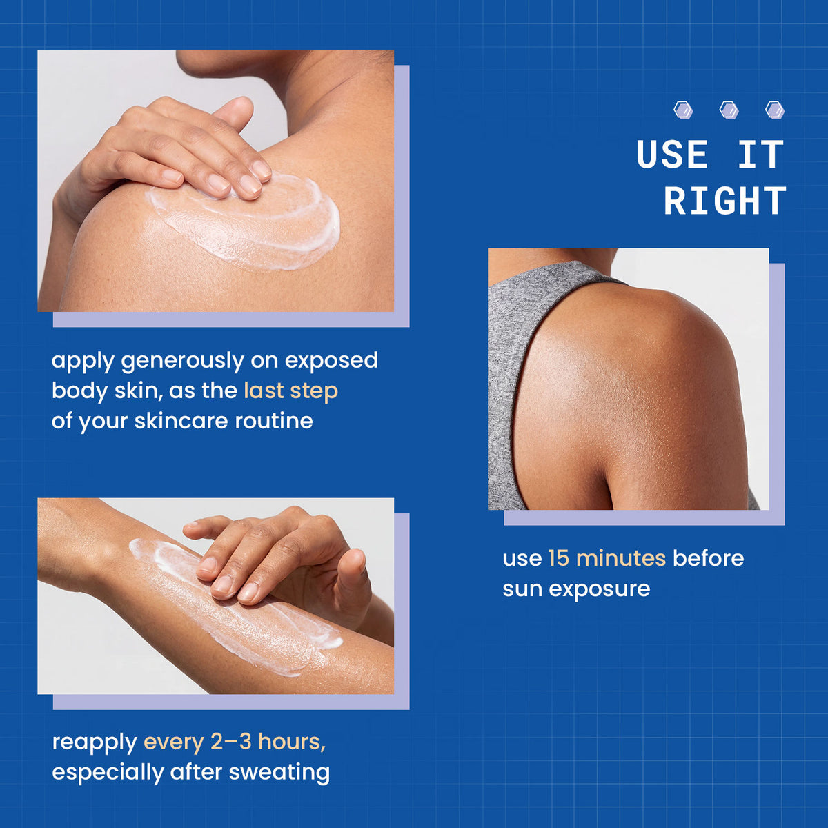 DermDoc 4% Nia Shield Body Sunscreen Lotion SPF 30 PA+++ - image 5