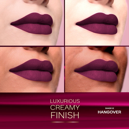 Faces Canada Comfy Matte Crayon I Creamy Matte I Chamomile & Shea Butter I Alcohol-free I Hangover 12 2.8 gm - image 2