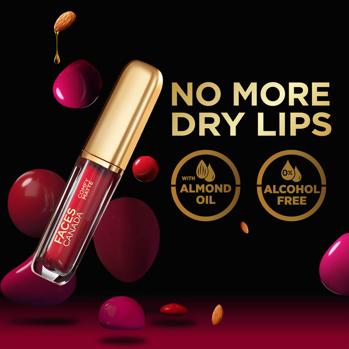 Faces Canada Comfy Matte Liquid Lipstick – In Search Of You 14 ml - image 5