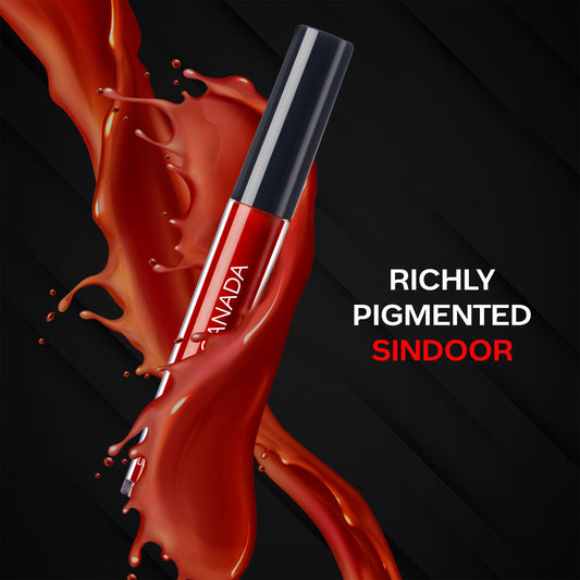 Faces Canada Deep Beauty Trio: Maroon Sindoor 2.5 ml + Cocoa Crush Comfy Matte Wow Lipstick 3.8 ml + Black Kajal 0.35 gm - image 2
