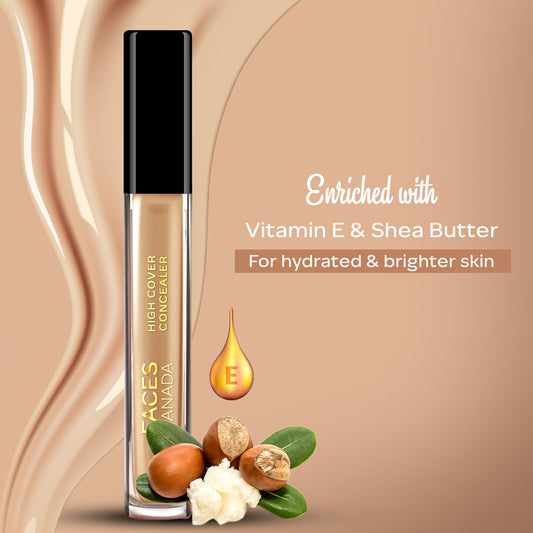 Faces Canada High Cover Concealer – Walnut Spice 05, 4 ml - image 2