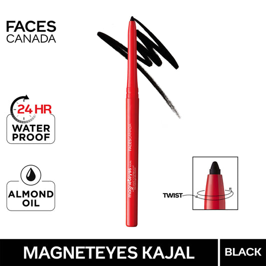 Faces Canada Lip & Eye Combo – Tea Rose + Magneteyes Kajal ,1.75 ml - image 2