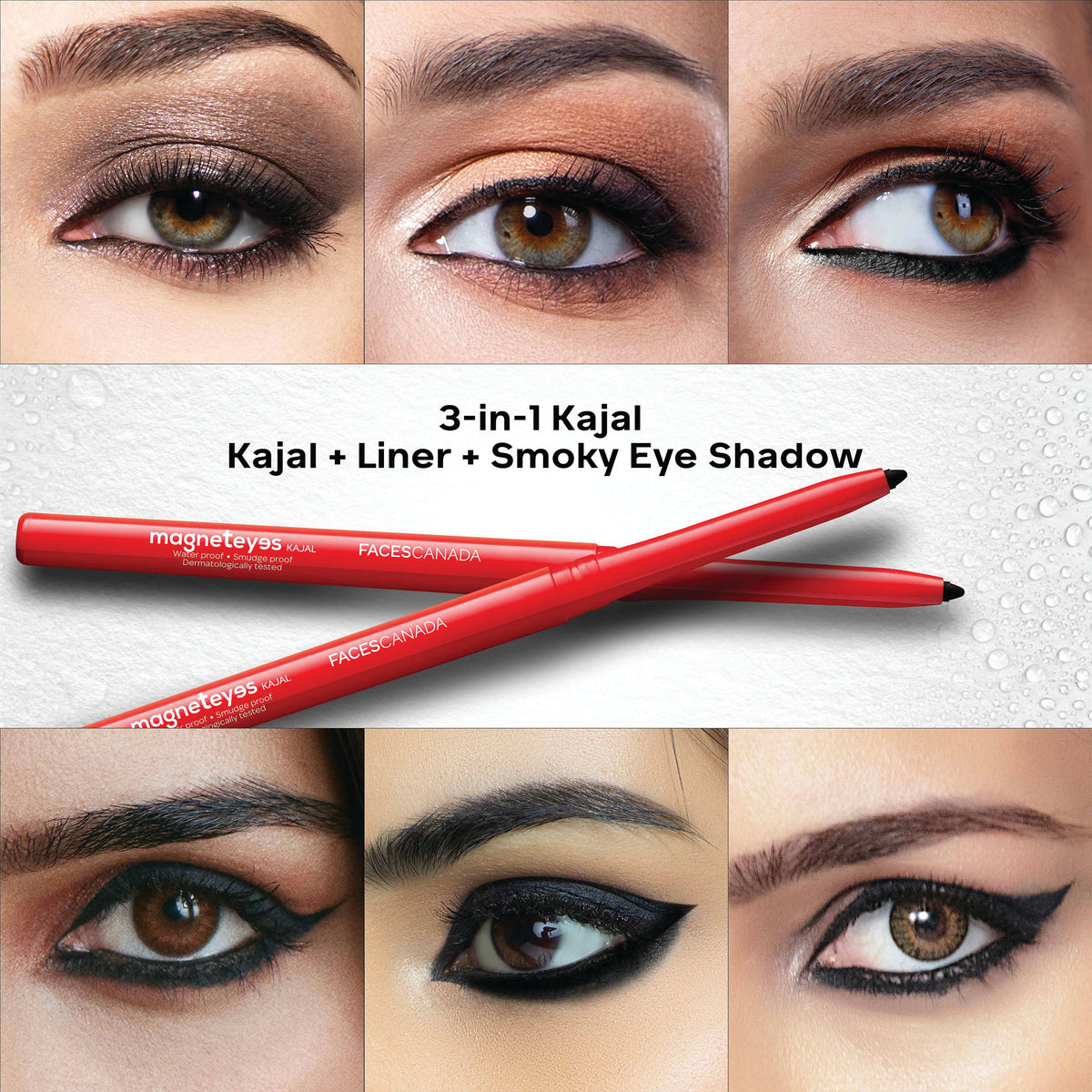 Faces Canada Magneteyes Kajal – Black, 0.35g - image 5