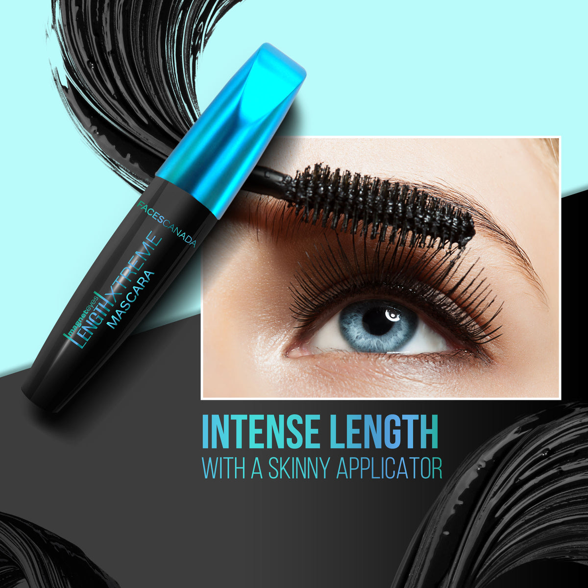 Faces Canada Magneteyes Length Xtreme Mascara – Black, 8 gm - image 5