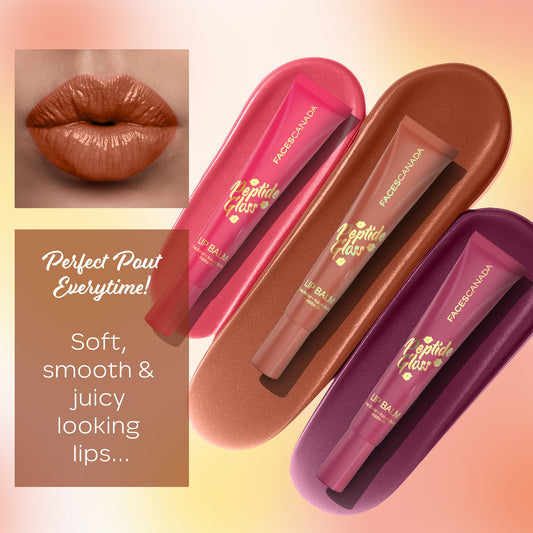 Faces Canada Peptide Gloss Lip Balm – Mocha Melt 01, 10 ml - image 2