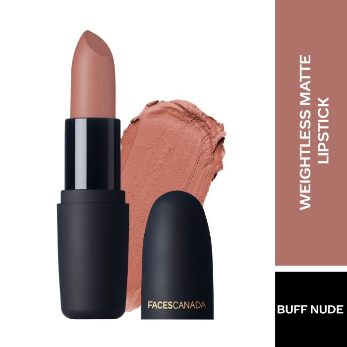 Faces Canada Weightless Compact Natural & Weightless Matte Lipstick Buff Nude 13 g - image 3