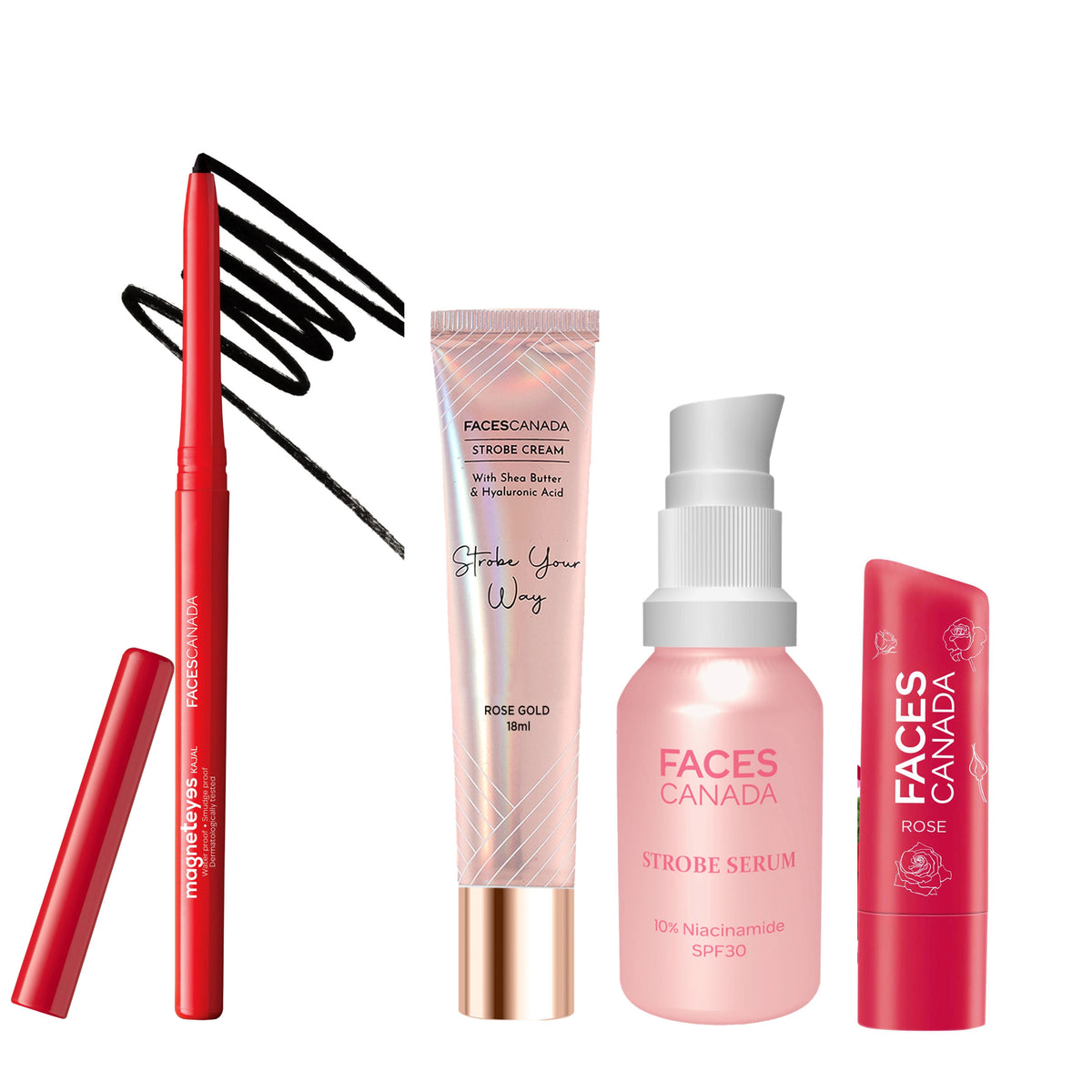 Faces Canada Winter Shine Combo – Pack of 4 - Faces Canada