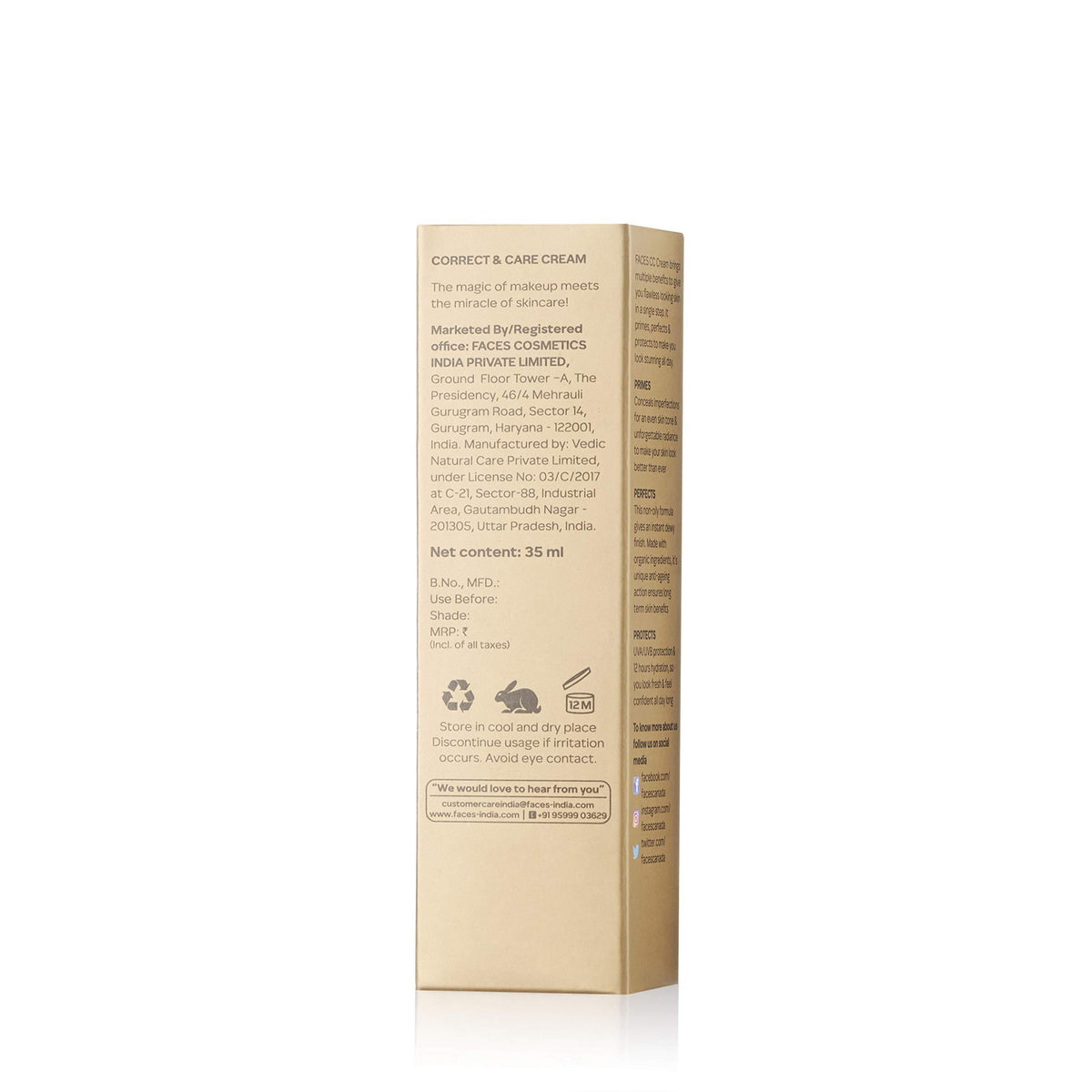 Faces Canada SPF 20 CC Cream – Sand 02, 35 ml - image 5