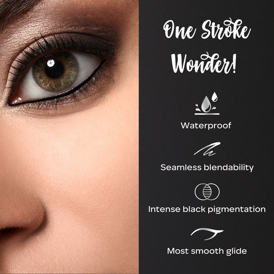 Faces Canada Ultime Pro Intense Gel Kajal With Smudger & Sharpener – Black, 1.2 gm - image 2