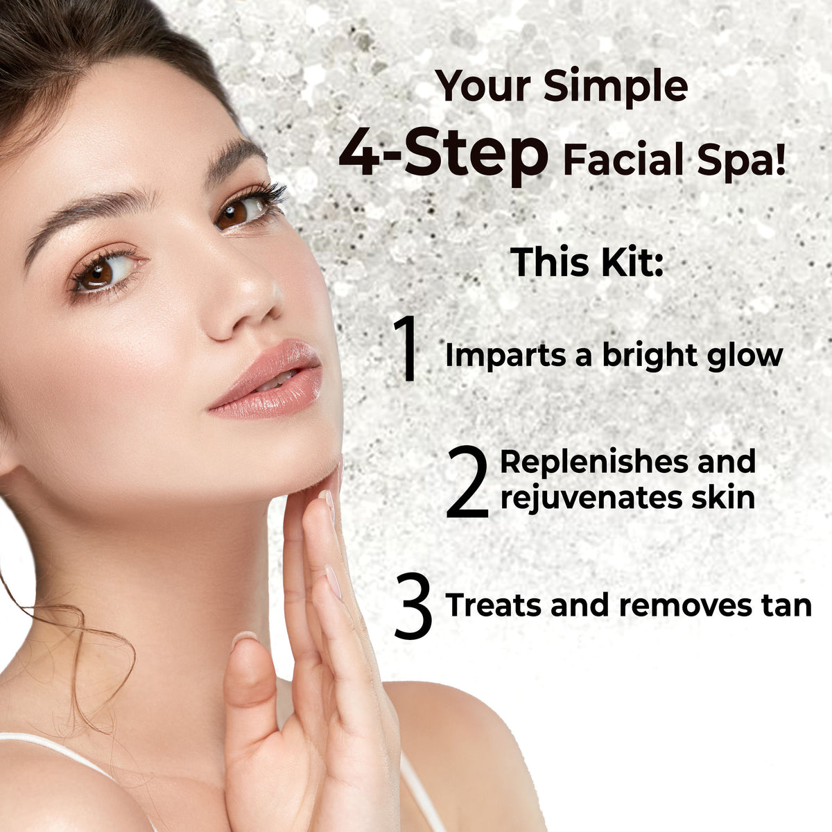 Good Vibes De-Tan Facial Kit - Silver (40 gm) - Good Vibes image 5