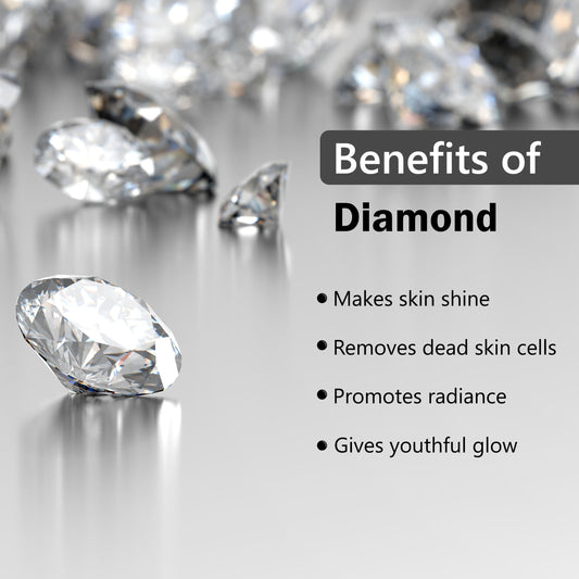 Good Vibes Diamond Skin Polishing Facial Kit | Glass Skin Effect, Can Be Used Up to 30 Times (Usage May Vary by Individual) BUY 1 GET 1 FREE (400 gm) - Good Vibes image 2