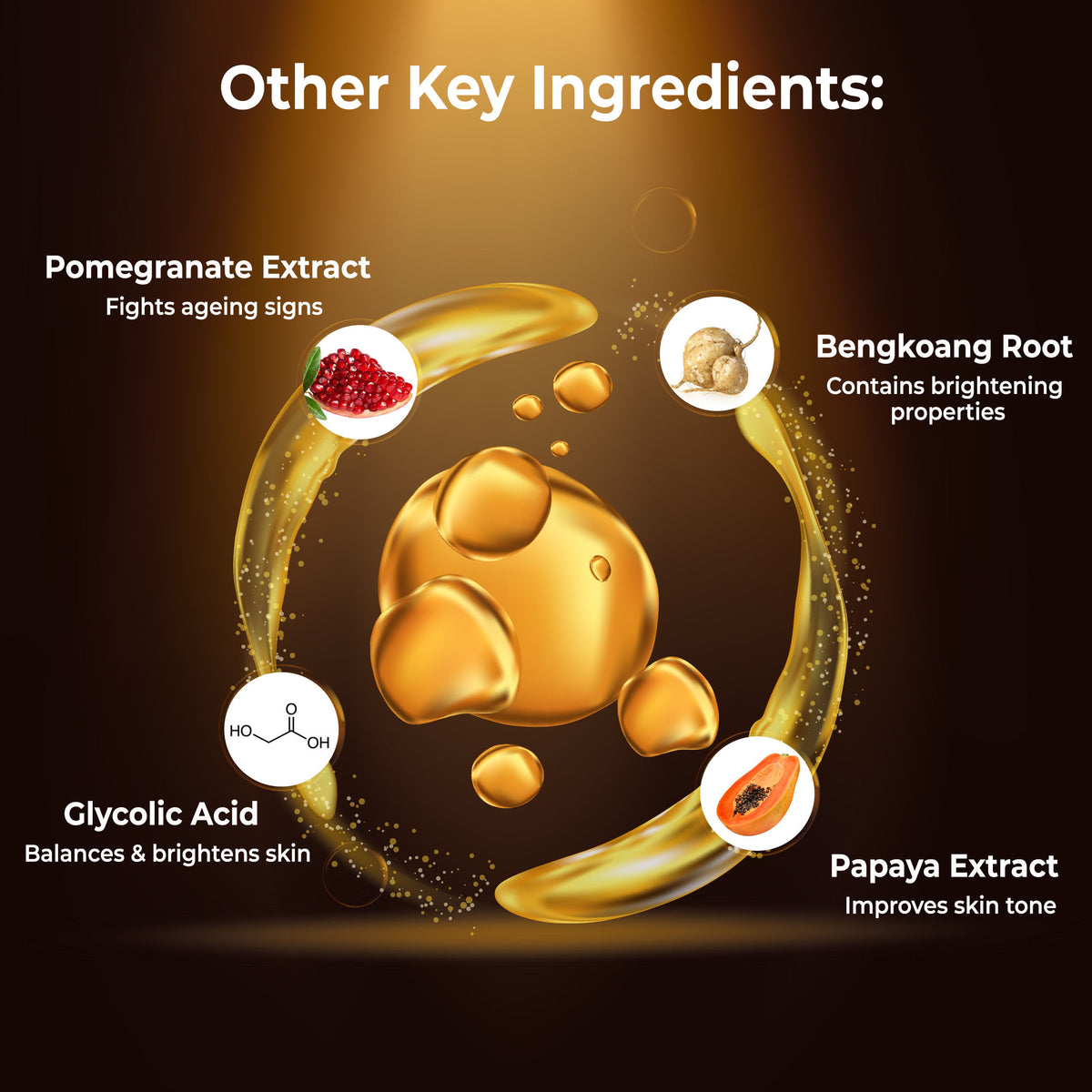 Good Vibes Gold Natural Glow Facial Kit | Parlour wala glow at home, Can Be Used Up to 30 Times (Usage May Vary by Individual) BUY 1 GET 1 FREE (400 gm) - Good Vibes image 5