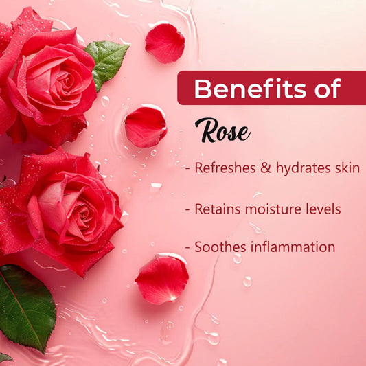 Good Vibes Rose Water Glow Toner | Lightweight, Brightening, Gulab Jal, Face mist (120 ml) - Good Vibes image 2