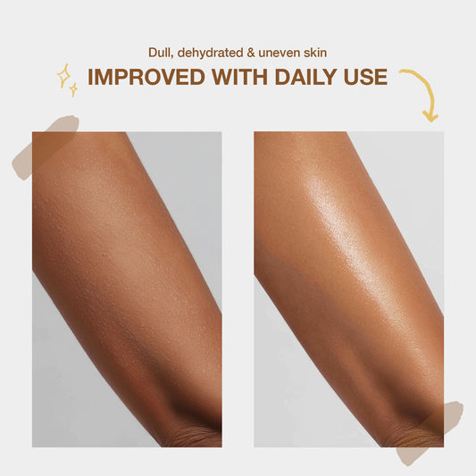 Good Vibes Vanilla & Caramel Niacinamide Hydrating Body Lotion (200 ml) | Deep Moisturising & Skin Barrier Care | Nourishing, Brightening & Smoothening | For Soft, Supple, Glowing Skin | Suitable for Dry Skin & All Skin Types - Good Vibes image 2