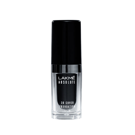 Lakme Absolute 3D Cover Foundation, Warm Beige (15 ml) - Image 2