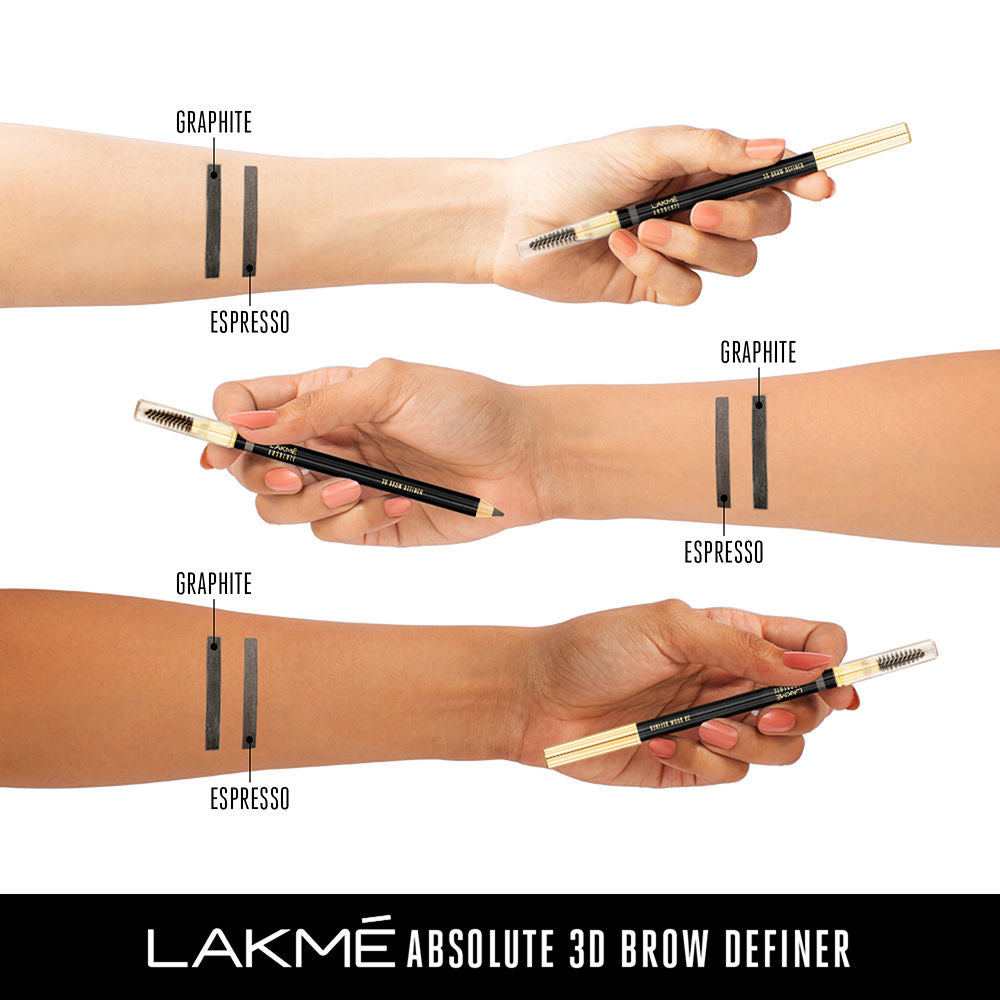 Lakme Absolute 3D Eye Brow Definer Graphite (1.19 g) - Image 5