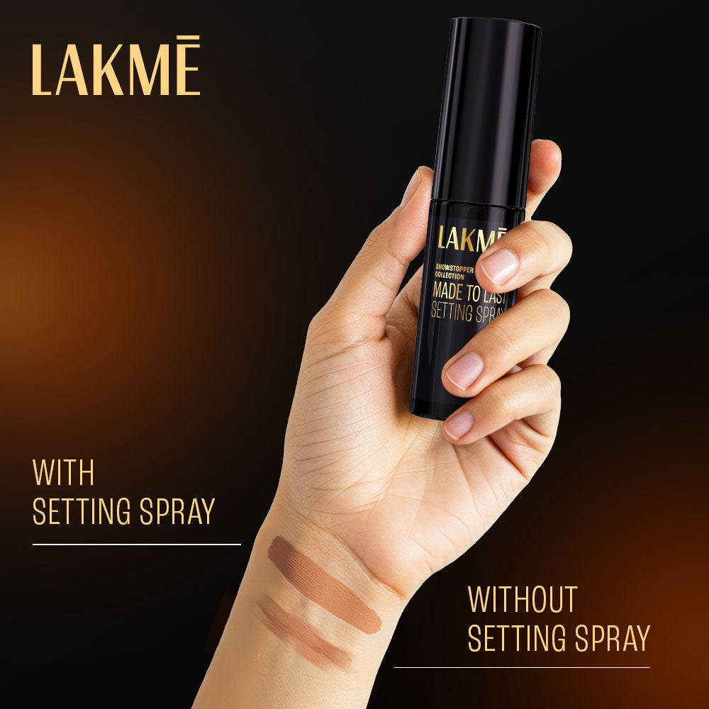 Lakme SHOWSTOPPER COLLECTION Made to Last Setting Spray (60 ml) - Image 5