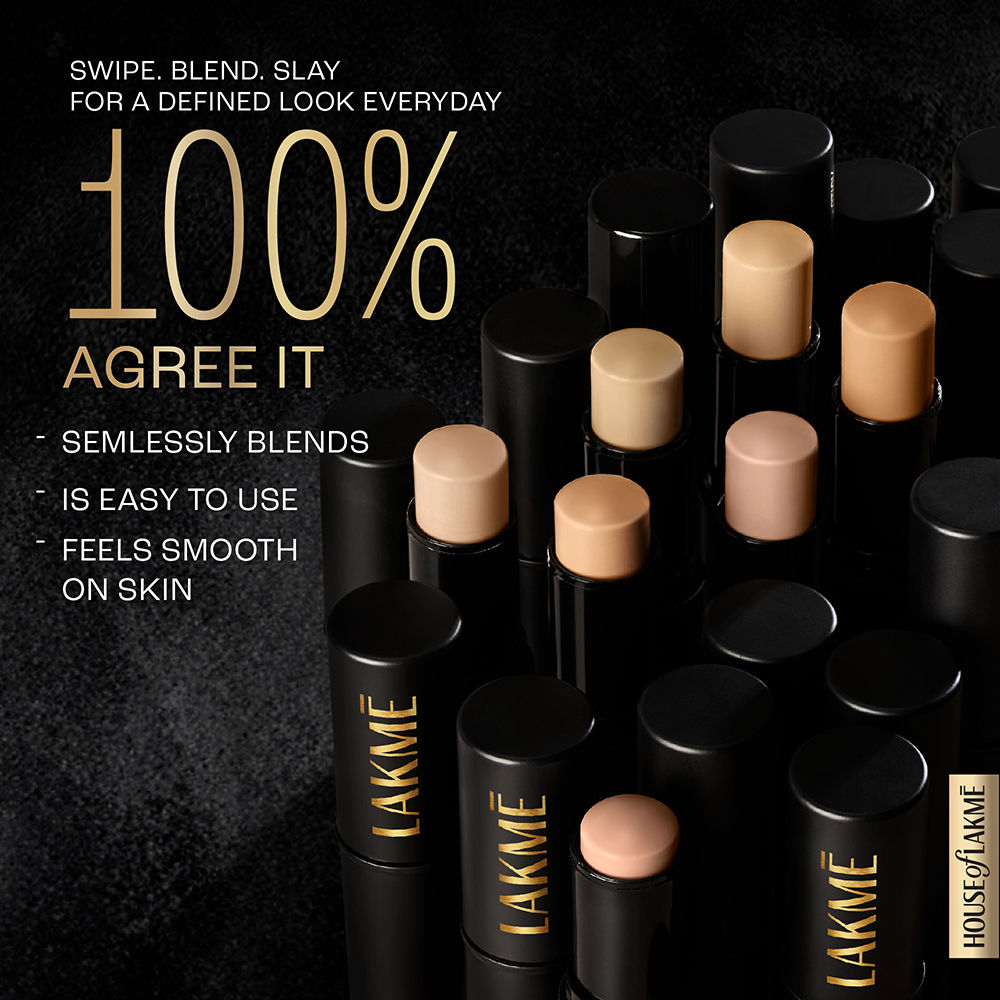 Lakme Facelift Multislayer Cover Stick-NeutralAlmond, 11 g - Image 5