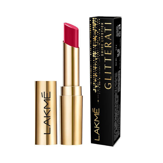 Lakme Glitterati Collection Shine LipstickPink Dream 3.4 g - Image 2