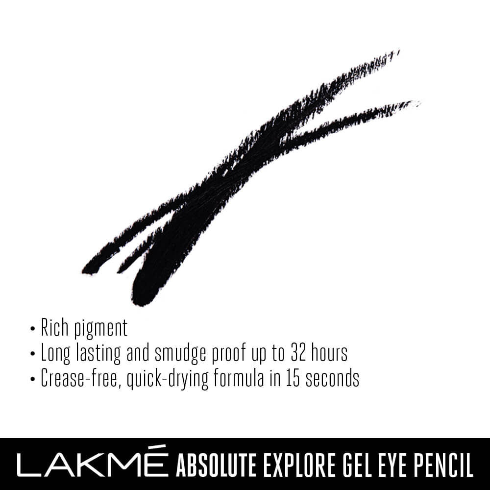 Lakme gmlitterati gmel Eye Pencil – 1.2 g - Image 5