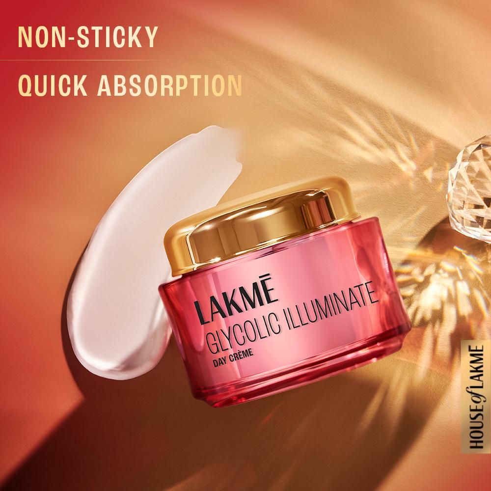 Lakme Glycolic Illuminate Day Cream – 50 g - Image 5