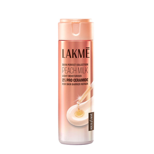 Lakme Peach Milk Vit E Light- Weight & Non-Sticky Moisturizer with 24 Hours Lock – 120 ml - Image 2