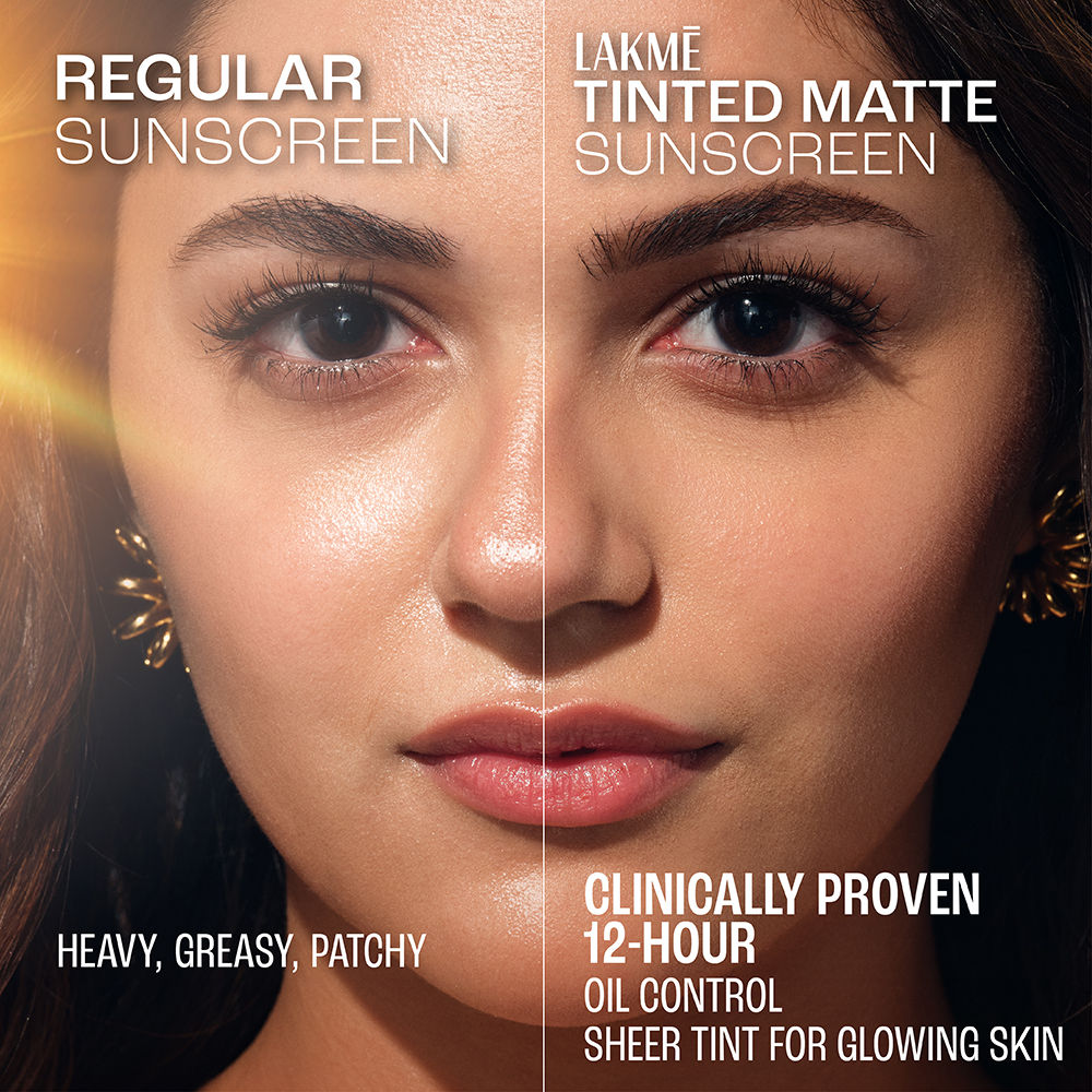 Lakme Tinted Sunscreen with Niacinamide for Even Toned Skin, SPF 50 PA+++, In-Vivo tested, 50 ml - Image 5