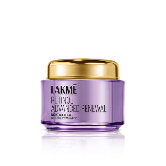 Lakme Retinol Advanced Renewal Night Gel Creme Pro-Retinol Peptide Complex, 50 g - Image 2