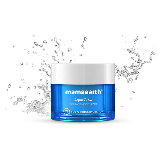 Mamaearth Aqua Glow Gel Face Moisturizer With Himalayan Thermal Water and Hyaluronic Acid for 72 Hours Hydration (100 ml) - Image 2