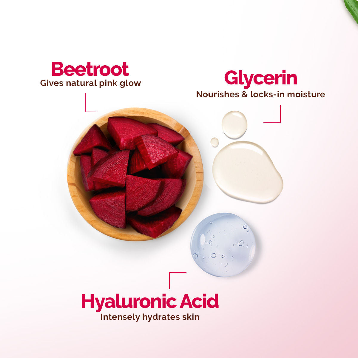 Mamaearth Beetroot Hydraful Facial Kit with Beetroot & Hyaluronic Acid - 2*10 ml + 4*10 gm Hydrated Pink Glow in 30 Minutes | Spa-like Facial - Anytime, Anywhere | Instantly Brightens Skin | Made Safe - Image 5