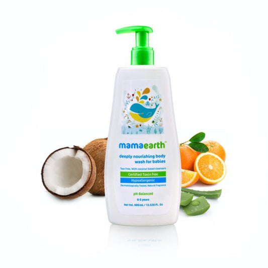 Mamaearth Deeply Nourishing Body Wash (400 ml) - Image 2