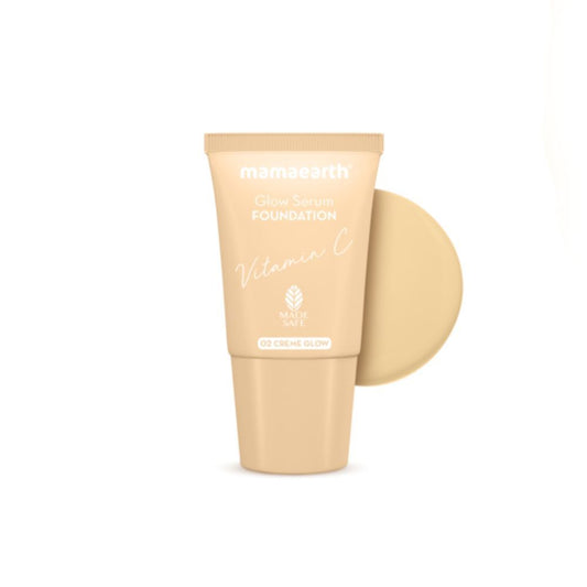 Mamaearth Glow Serum Foundation-02 Creme Glow 18 ml - Image 2