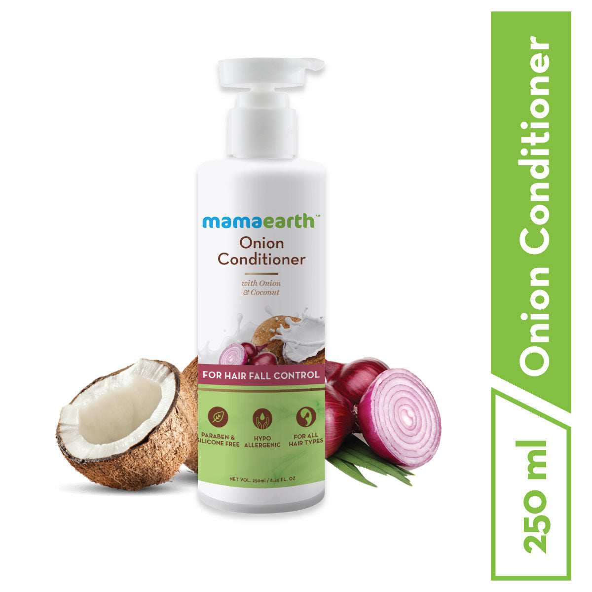 Mamaearth Anti Hair Fall Spa Range With Onion Hair Oil + Onion Shampoo + Onion Conditioner For Hair Fall Control - Image 5