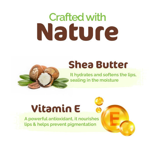 Mamaearth Nourishing 100% Natural Lip Balm with Vitamin E and Shea Butter for Soft & Supple Lips - 4 gm - Image 2