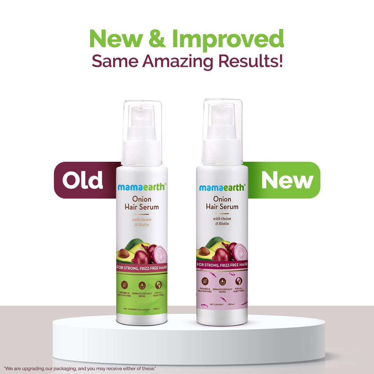 Mamaearth Onion Hair Serum with Onion and Biotin for Strong, Frizz-Free Hair - 100 ml - Image 4