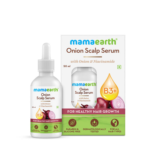 Mamaearth Onion Scalp Serum with Onion & Niacinamide for Healthy Hair Growth (50 ml) - Image 2
