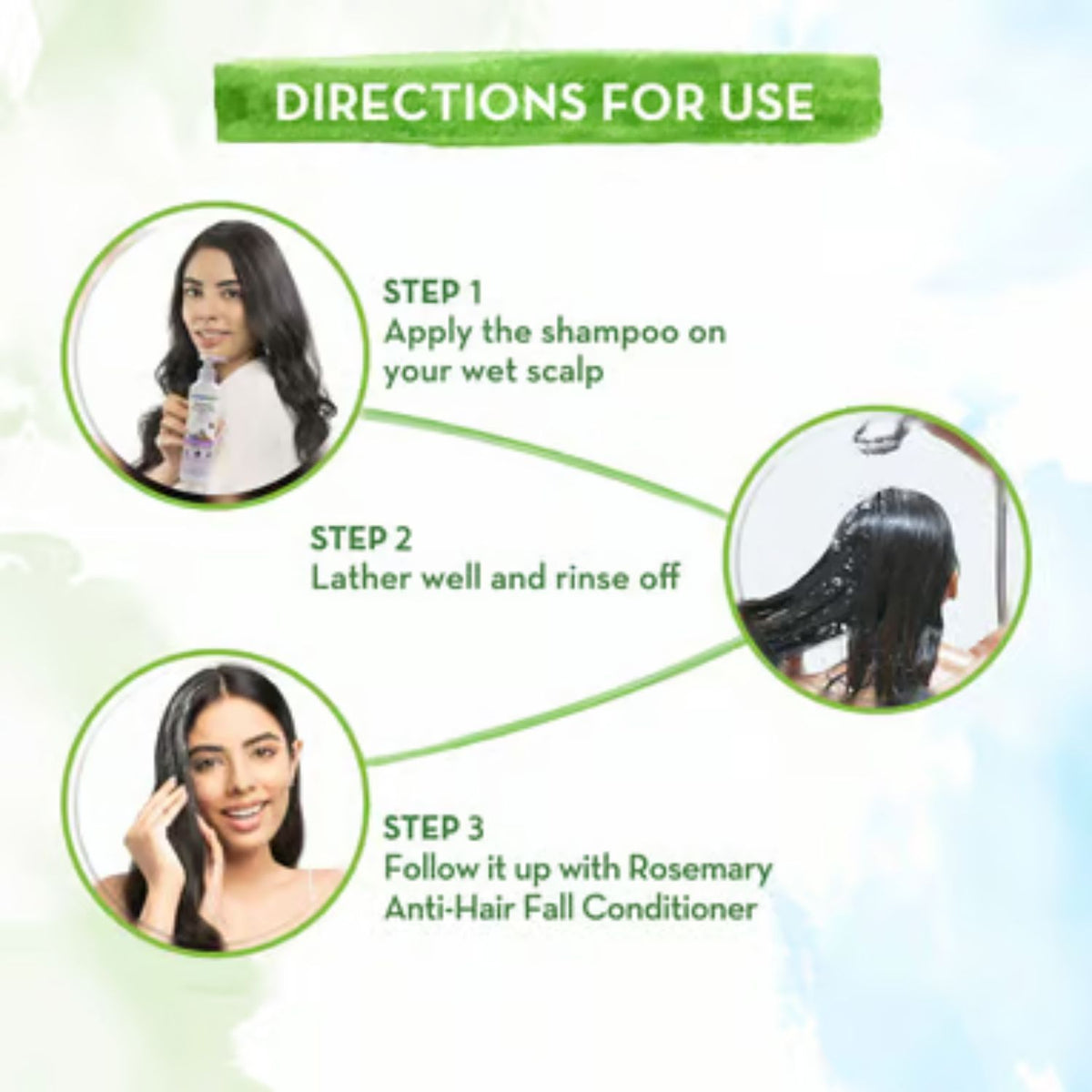 Mamaearth Rosemary Hair Care Duo: Anti-Hair Fall Shampoo (250 ml) + Conditioner (250 ml) - Image 5