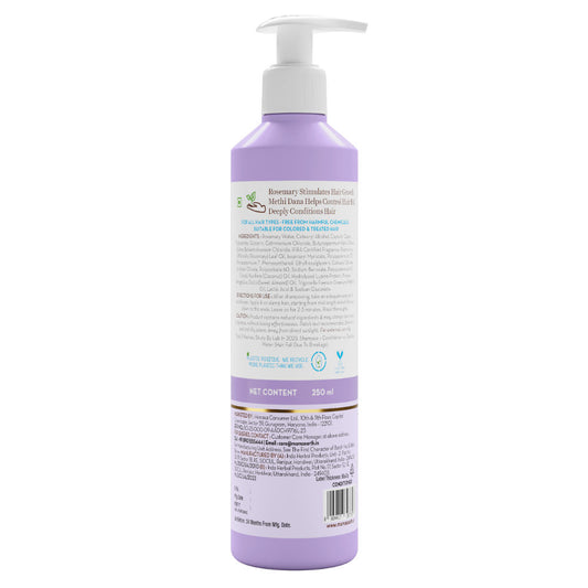 Mamaearth Rosemary Anti-Hair Fall Conditioner with Rosemary & Methi Dana for Reducing Hair Loss & Breakage - 250 ml - Image 2