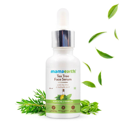 Mamaearth Tea Tree Face Serum With Tea Tree & Salicylic Acid For Acne & Pimples (30 ml) - Image 2