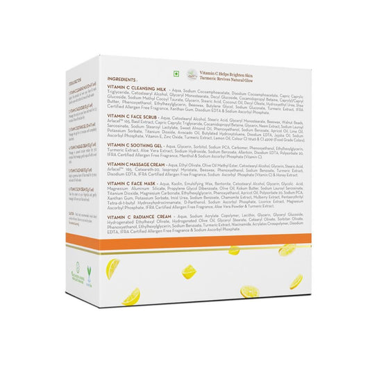 Mamaearth Vitamin C Facial Kit with Vitamin C & Turmeric for Skin Illumination - 60 gm - Image 2