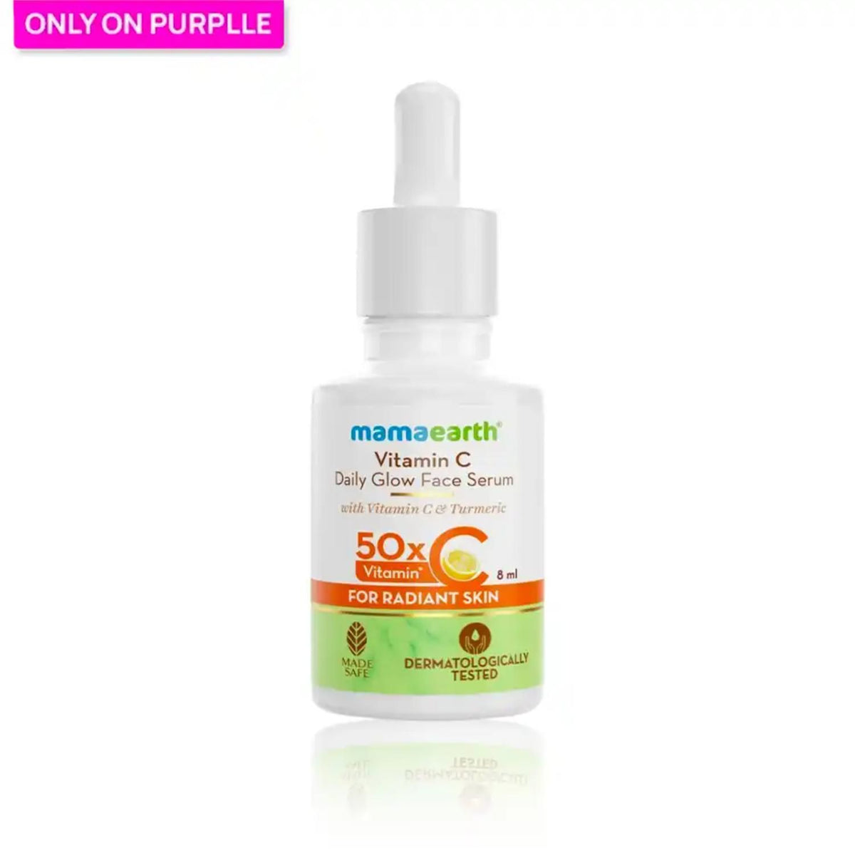 Mamaearth Vitamin C Radiance Duo - Daily Glow Sunscreen (50 gm) + Daily Glow Face Serum (8 ml) Combo of 2 - Image 3
