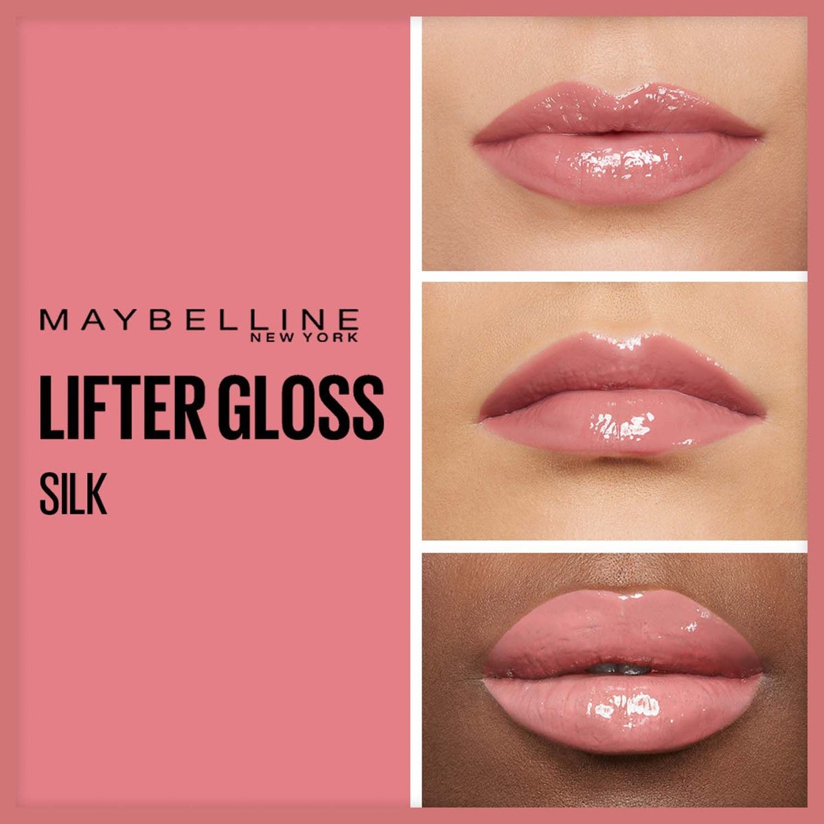 Maybelline Lifter Gloss, Tinted Lip Gloss With Hyaluronic Acid, Silk, 5.4 ml - image 5