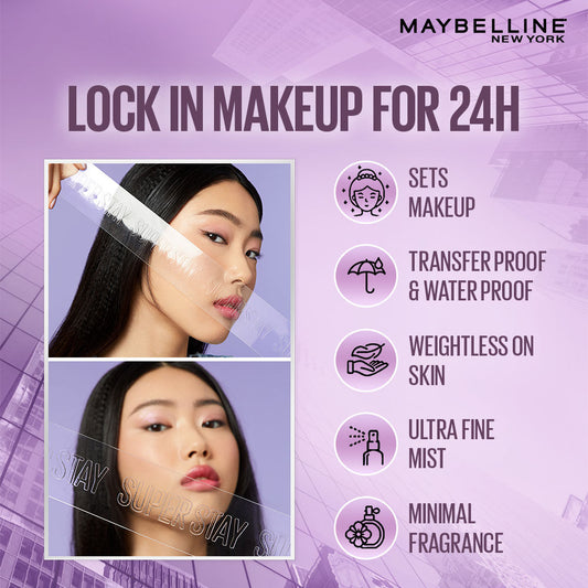 Maybelline Superstay Double Fixer, Locks Double Fixing Polymers for 2x Longwear Result + 24H Transferproof Action and Hydration - 55 ml - image 2