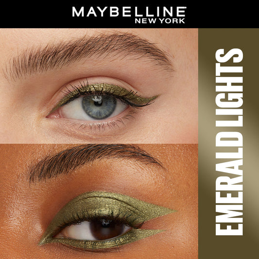 Maybelline Tattoo Gel Colored Kajal, Metallic Finish, Emerald Lights, 1.2 gm - image 2
